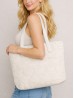 Heart Stitched Fashion Tote Bag 